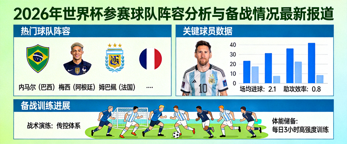2026年世界杯参赛球队阵容分析与备战情况最新报道